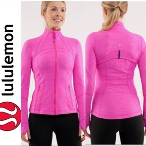 🍋EUC Lululemon Pink Define Jacket Size 2